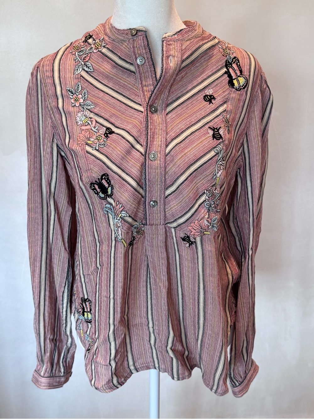 Zadig & Voltaire button tunic top